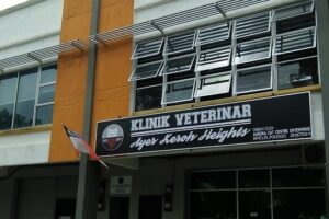 klinik veterinar di ayer keroh heights, Malaysia