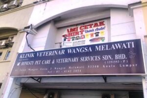 klinik veterinar di taman melawati, Malaysia